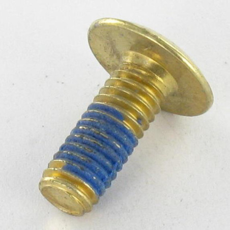 1 x Vis Poelier M6X16 Clé de 4 HC4 Acier laitonne FR