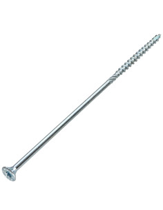 Vis charpente TEKOR Tête fraisée Cranté TORX T30 6X160...