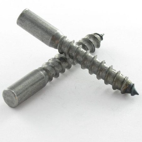 1 x Tirefond Sans tête 12X140 Filetée sur 90 Acier brut