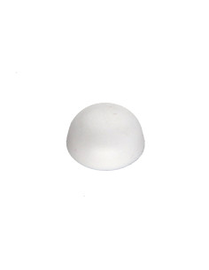 Cache vis CLIP 7X10.5 Polyéthylène blanc