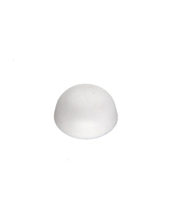 Cache vis CLIP 7X10.5 Polyéthylène blanc