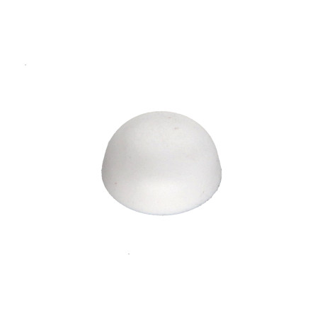 1 x Cache vis CLIP 7X10.5 Polyéthylène blanc