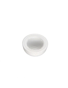 Cache vis CLIP 7X10.5 Polyéthylène blanc 2