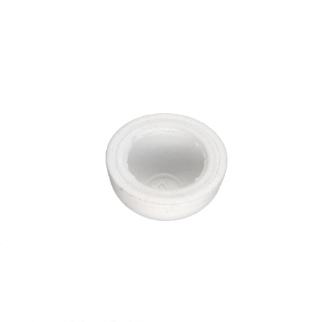1 x Cache vis CLIP 7X10.5 Polyéthylène blanc