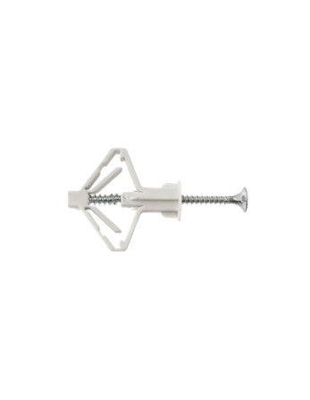 Cheville Nylon ressort 8X40 Avec Vis 3.5X55