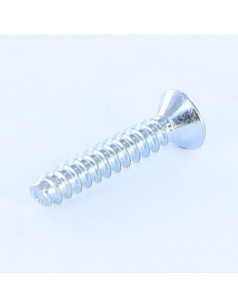 Vis tôle Tête fraisée Phillips n° 2 Sans pointe 4.8X38 Acier zingué
