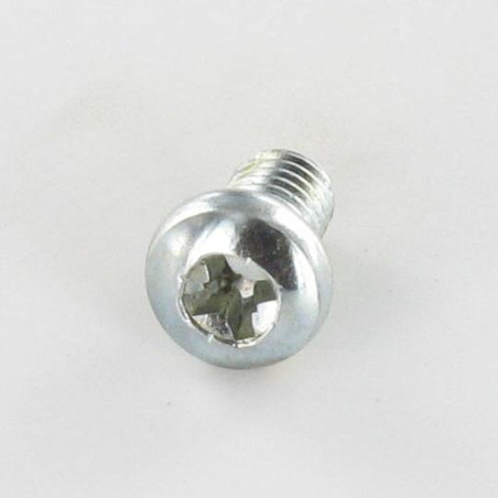1 x Vis métaux Tête cylindrique bombée TCB Pozi N°2 M5X55 Acier zingué