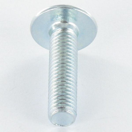 1 x Vis Poelier M8X30 Clé de 5 HC5 Acier zingué