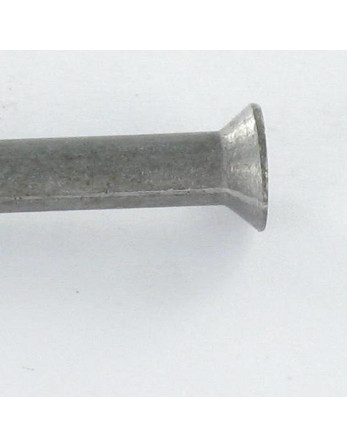 Rivet à frapper Tête fraisée 6X22 Acier brut