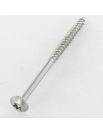 VBA Vis bois agglo Poelier 7X80 Filetée sur 50 TORX T40 Acier zingué 96 heures brouillard salin
