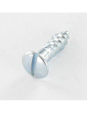 Vis bois Tête fraisée bombée TFB Fendue 4X40 Acier zingué