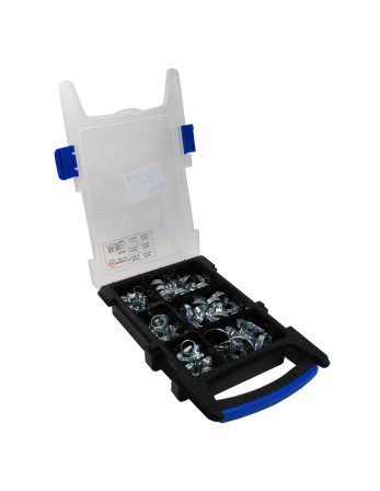 Assortiment de 100 Colliers de serrage BANDE 9