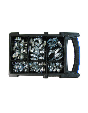 Assortiment de 100 Colliers de serrage BANDE 9