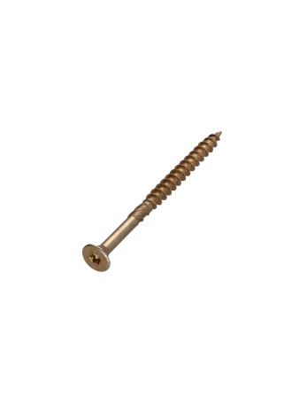 VBA3 Tête fraisée Cranté 6X220 Filetée sur 84 TORX T30 Bichromaté