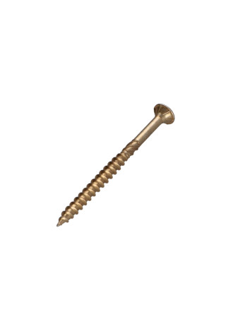 VBA3 Tête fraisée Cranté 6X220 Filetée sur 84 TORX T30 Bichromaté