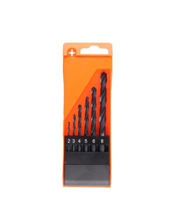 Assortiment de 6 FORETS METAL HSS