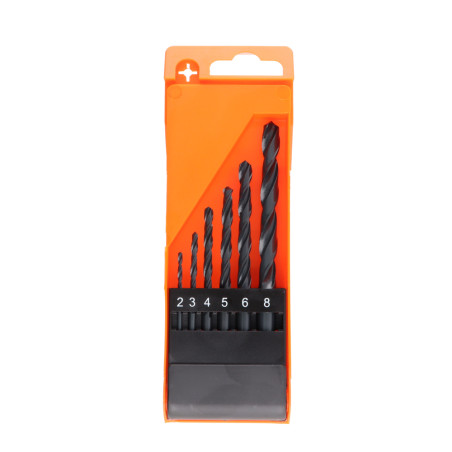 1 x Assortiment de 6 FORETS METAL HSS