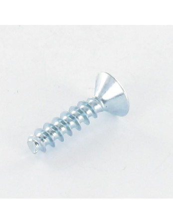 Vis pvc Tête fraisée Pozi 6X25 Acier zingué