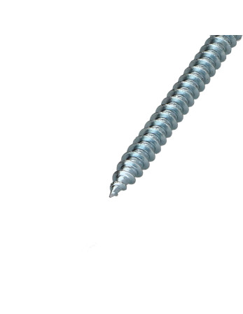 VBA Vis bois agglo Tête fraisée Pozi N°2 4.5X50 Percée Acier zingué