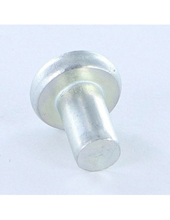 Rivet à frapper Tête plate 8X45 Acier zingué