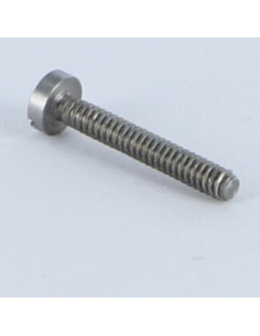 Vis métaux Tête cylindrique TC Fendue M1.6X10 Acier brut... 2