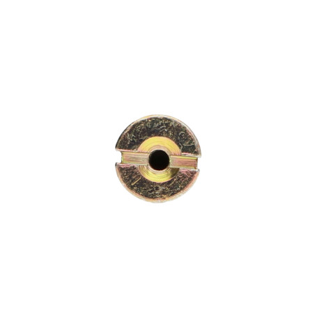 1 x Vis bois Bichromaté 6X60 Percée et taraudée M3 Pas de 60