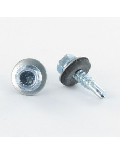Vis autoperceuse Tête hexagonale TH 5.5X25 Rondelle...