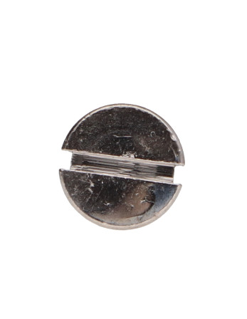 Vis bois Laiton chrome Tête fraisée Fendue 3X25 microvis