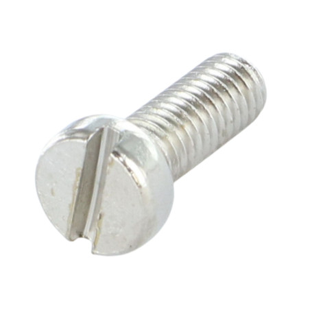 1 x Vis métaux Tête cylindrique TC Fendue M2X3.5 Acier brut microvis