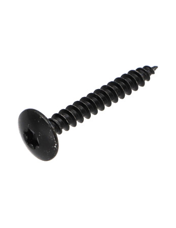 Vis Penture 6X45 Filetage partiel TORX T30 Acier zingué noir