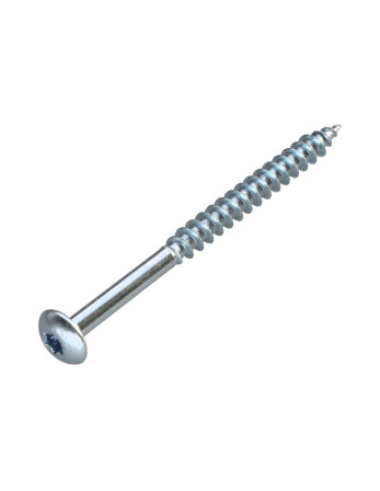 Vis DORMANT 7X90 Filetée sur 60 TORX T30 Acier zingué