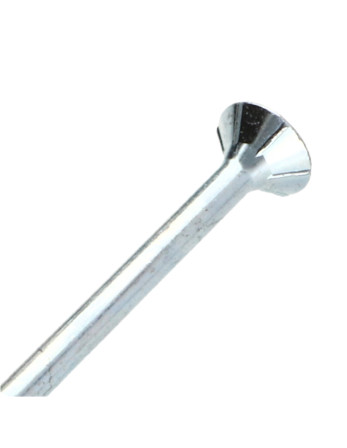 Vis bois TEKOR Tête fraisée Cranté 6X160 Filetée sur 70 TORX T30 Acier zingué Pointe antifendage type 17