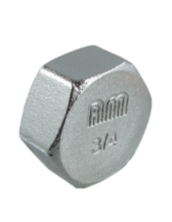 Bouchon femelle Figure 300 12x17 (3/8') Laiton chrome
