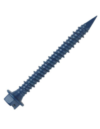 Vis béton Tête hexagonale TH Fendue 6.5X100 Blue Ruspert