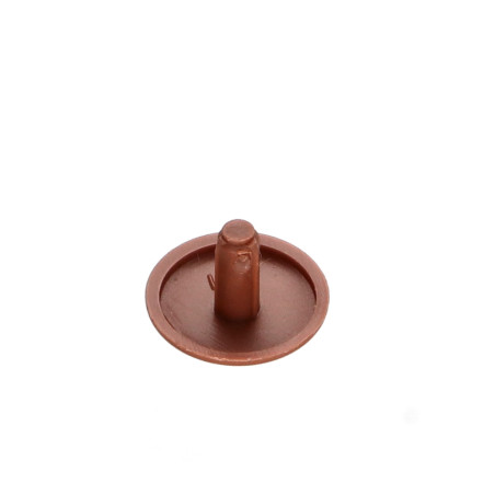 1 x Cache tête de vis Polyéthylène Diamètre de tête: 12 Diametre de tige 3 Longueur tige 7.5 RAL8002