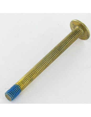 Vis Poelier M6X65 Clé de 4 HC4 Acier laitonne Frein filet