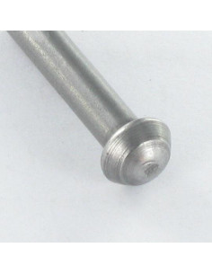 Rivet à frapper Tête ronde TR 6X13 Acier 2