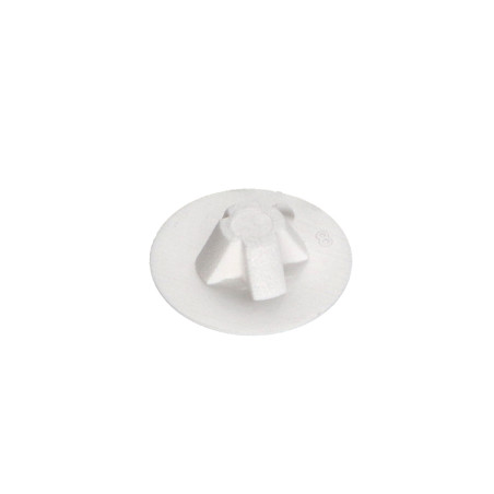 1 x Cache tête de vis Polyéthylène Blanc Pozi N°3 Diamètre de tête: 13