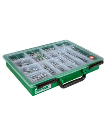 Assortiment de 364 Vis bois Tête fraisée T-STAR WIROX + 3 Embout
