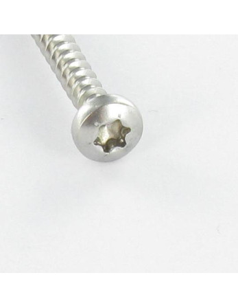 VBA Vis bois agglo Tête ronde TR 5X60 TORX T25 Acier zingué