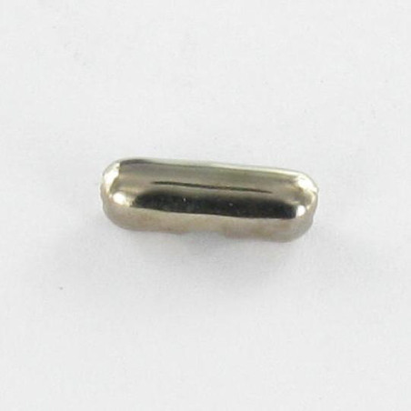 1 x Connecteur Laiton chrome Pour Chaîne De 2.5