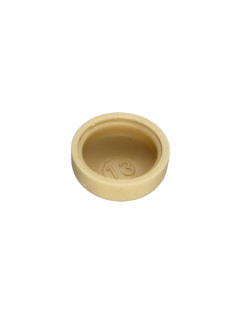 Cache vis Tête cylindrique bombée TCB Vis tôle DE4.8 Polyéthylène RAL1014