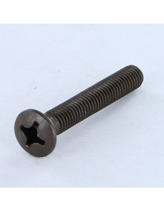 Vis métaux Tête fraisée bombée TFB Pozi M5X40 Acier...