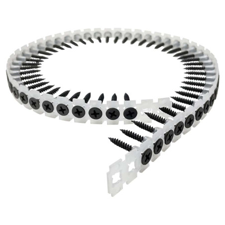1 x Bande de 50 Vis pour plaque de plâtre Acier phosphate 3.5X55
