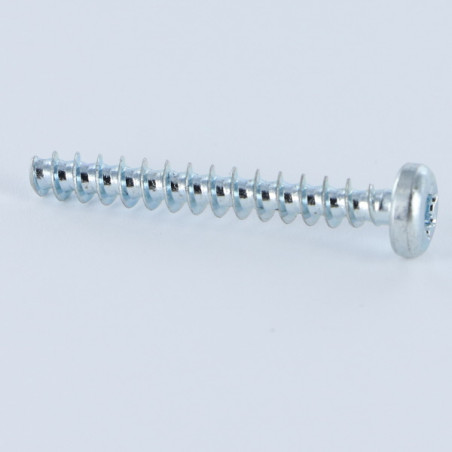 1 x Vis pvc Tête cylindrique TC TORX T20 4X16 HAUT.T3 Acier zingué