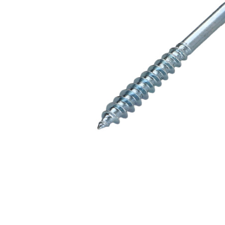 1 x VBA Vis bois agglo Tête fraisée Pozi N°2 4.5X50 Filetage partiel Acier zingué