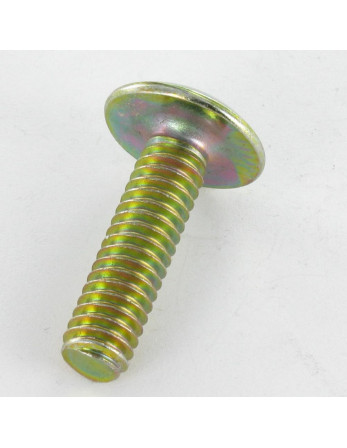 Vis Poelier Fendue En Croix M6X75 Bichromaté