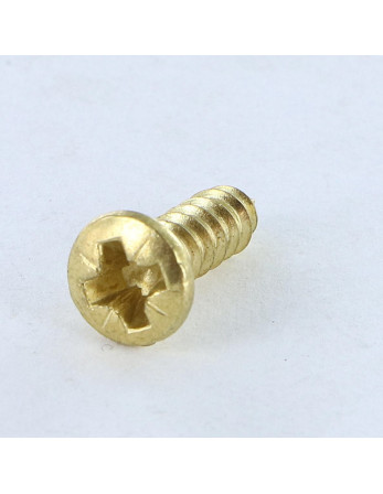 Vis tôle Tête fraisée bombée TFB Pozi 4.2X30 Acier laitonne