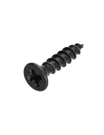 VBA Vis bois agglo Premium Tête fraisée Pozi N°2 4X20 Acier zingué noir