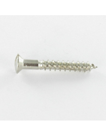 Vis bois Tête fraisée bombée TFB Fendue 5X35 Acier chrome